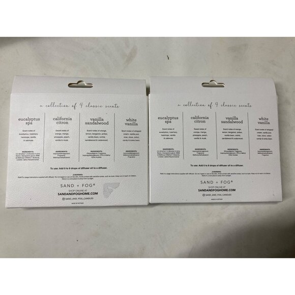 Sand + Paws Fragrance Diffuser Oils Lot Of 2 Sets Brand New Unopened - Picture 2 of 4